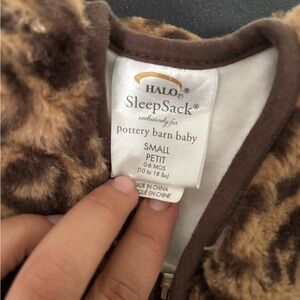 Halo pottery barn sleepsack